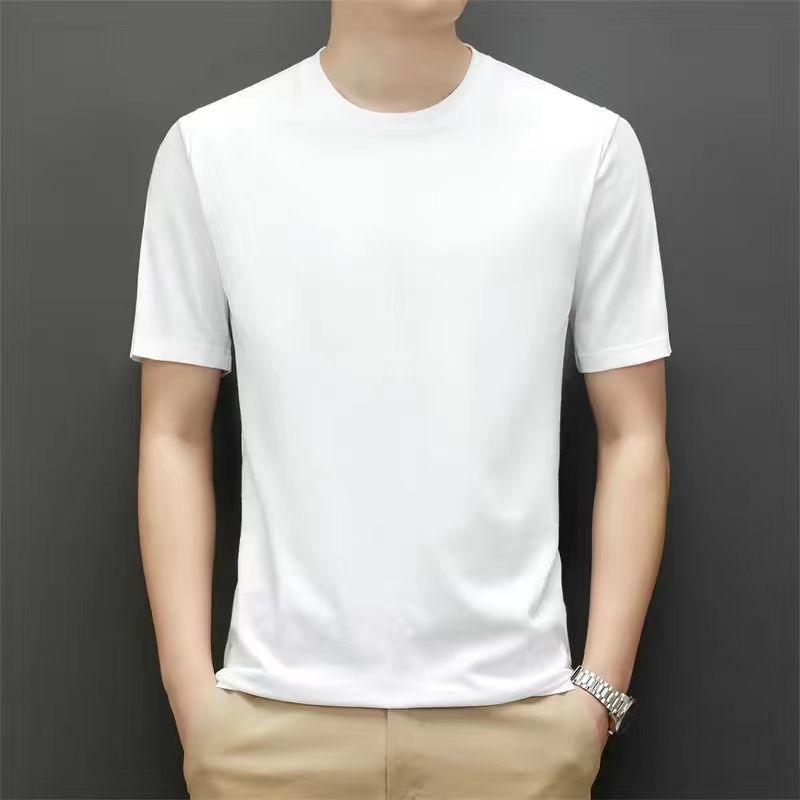 

Мужской летний льняной комплект: футболка и брюки длиной семь восьмых в стиле ханфу - Свободный крой, Большой размер 5XL