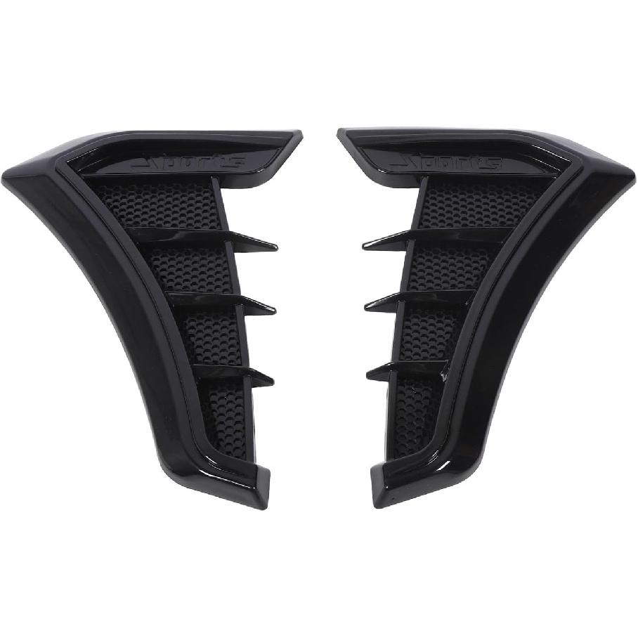 Car Wing Vent Trim Cover for 1 Series E90 E91 - Side Vent Decoration Trim for Enhanced and Performance - Trim (Black)