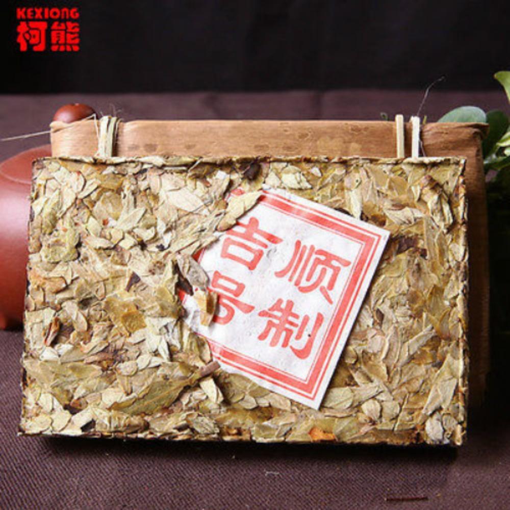 Yunnan Raw Pu-erh Tea Brick 250g Qianjiazhai Ancient Tree Organic Green Food Slimming