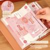 100 Envelopes Money Saving Challenge New Year Horse Waterproof Binder Savings Challenges Book With Password Lock PU