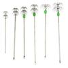 10pcs/ Box Stainless Steel Squid Hooks Blow Tube Design Umbrella Hooks  Saltwater Fishing