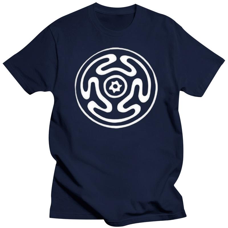 Tshirt Hecates Wheel Symbol Tshirt Wiccan Pagan Goddess Greek Size Sxl Black T Shirt For Unisex Casual Cool Tees