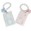 Fashion Acrylic Card Holder Crystal Vertical ID Card Holder Bank ID Holders