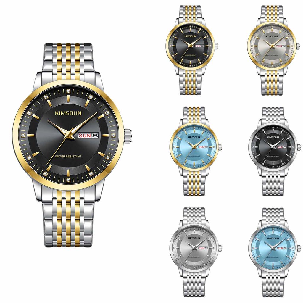 Men's Waterproof Luminous Running Alarm Clock Watch