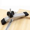 Portable T-track Metal Quick Acting Hold Down Clamp for T-Slot for T Slider Woodworking Press Plate Table Saw Router Cla