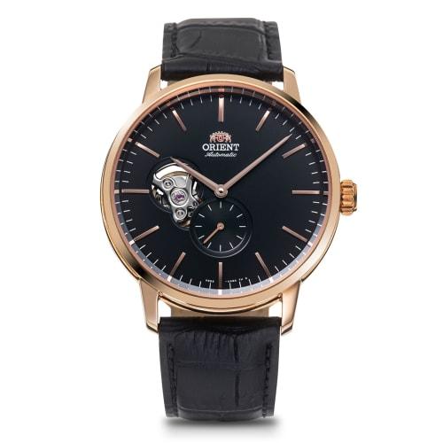 

Orient Basic Concept Automatic Watch with Open Heart Design, RN-AR0103B, Men s, Black, with Japanese Manufacturer s Warranty