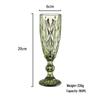 Red Wine High-Stemmed Glass - Simple Wedding and Celebration Accessory, Ideal for Cocktails, Juice, and Wines
