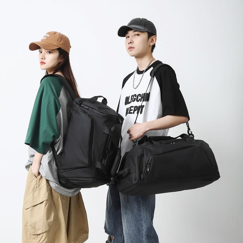 

Спортивная сумка большой вместимости, мужской тренировочный рюкзак, спортивная портативная отдельная дорожная сумка для сухой и влажной уборки