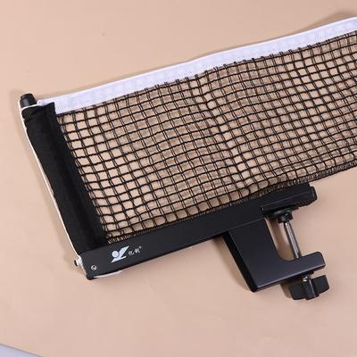 Easy Setup Table Tennis Net with Posts - Portable Ping Pong Net Set Adjustable Clamp Fits Table Thickness 1.5cm To 7cm