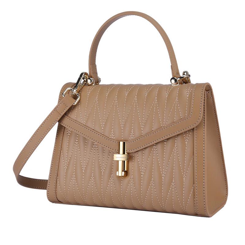 SHERIDAN Women s Leather Handbag Medium