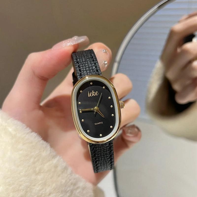 Women Quartz Watch Luxury Oval Tonneau Shaped Clock Vintage Roman Numerals Gold Sliver Steel Orologio Reloj Ladies Wristwatch
