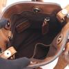 Used LOEWE Fiesta 2WAY Handbag leather Brown Used Women