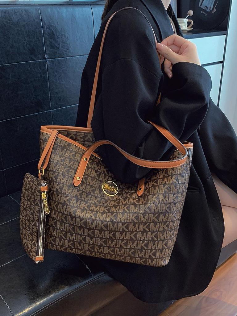 Bolsa Tote de Ombro Versátil de Grande Capacidade Quatro Estações 2025