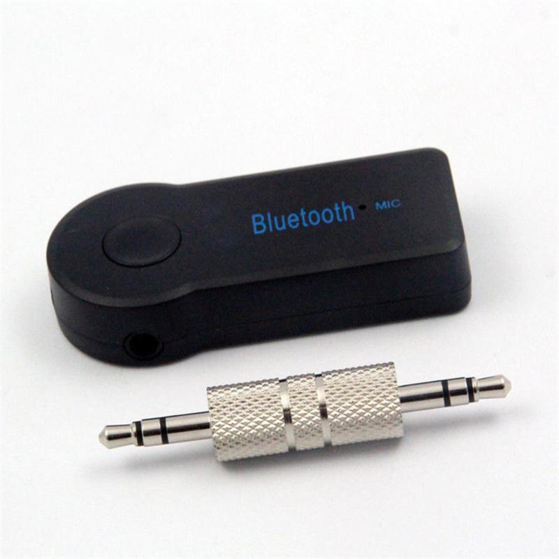 

2 in 1 Wireless Bluetooth 3.5mm Car Aux Audio Stereo Music Receiver Transmitter Adapter with Mic