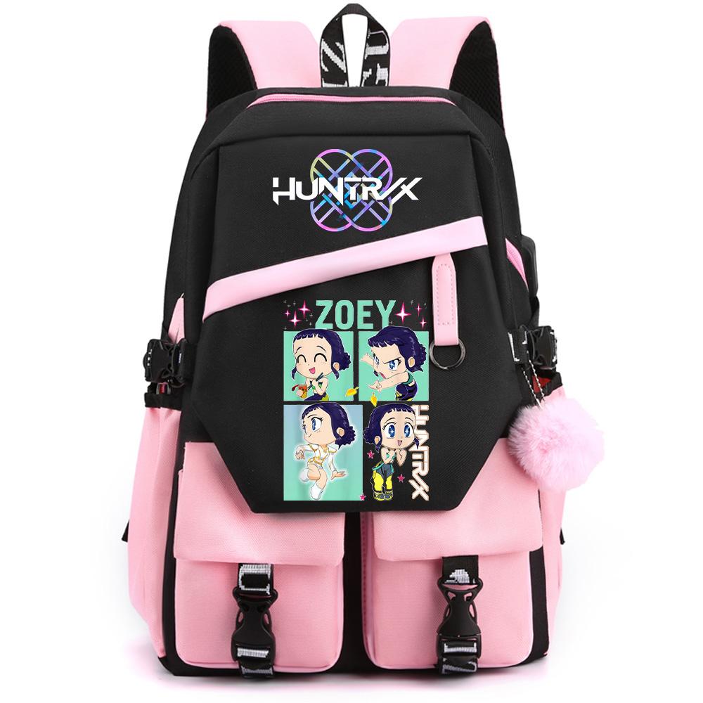 Anime K-pop Demon Hunters Printed Large Capacity Backpack for Teenger Student Girl Boy Back To School Bookbag Kid Gift Women Waterproof Travel Bag