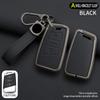 New Zinc Alloy Leather Car Key Cover, For Skoda Vrs Superpa Octavia A5 Kodiaq Octavia A7 A8, Protected Keychain Bag, Accessories
