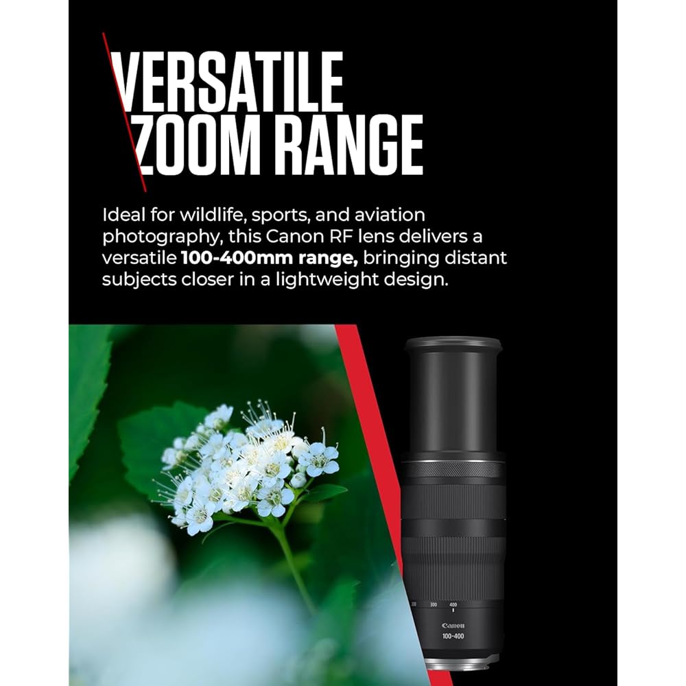 CANON (Canon) RF100-400mm F5.6-8 IS USM zoom lens