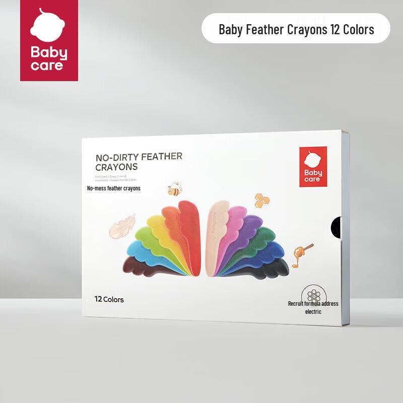 

Babycare Washable Feather Crayons - 12 Count