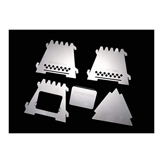 CAPTAIN STAG BBQ Stove Bonfire Stove Kamado Smart Stove Delta Stainless Steel Bag Included UG-46