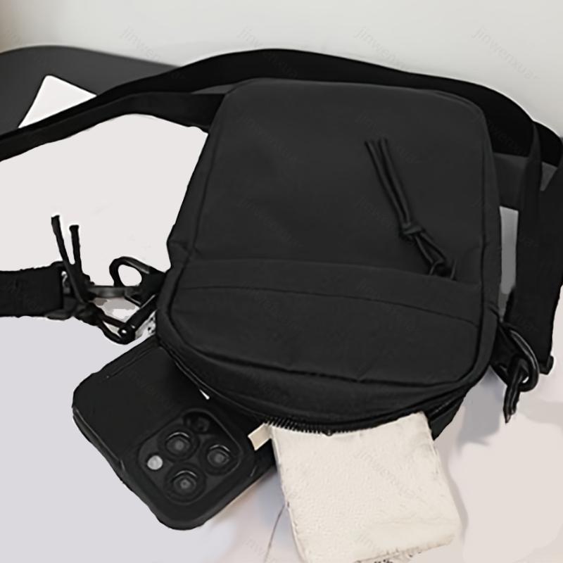 Mini Torebka na Ramię Damska/Męska Mała Kwadratowa Torebka Rekreacyjna Sportowa Wielofunkcyjna Torebka Crossbody Lekka Torebka na Drobiazgi/Telefon na Wyjście