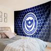 Ports-mouth Football Club Tapestry, Unique Design Tapestry, Wall Decor for Bedroom,Livingroom, Playroom,Heartwarming Fan Holiday Gifts