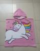 Bambina Accappatoio Asciugamano Neonato per Bambini Travestimento Poncho Bambini Mantello Bambini Motivo Unicorno Asciugamano da Spiaggia Poncho con Cappuccio Bambino