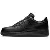 Nike Air Force 1 Slip Resistant Abrasion Resistant Low Top Skateboard Shoes Unisex Black Gold CW2288-001(Team113-S-BOX)