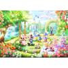 Tenyo Disney Garden Party 1000-Piece Jigsaw Puzzle Rose Scent DP-1000-034 51x73.5cm with Service Card
