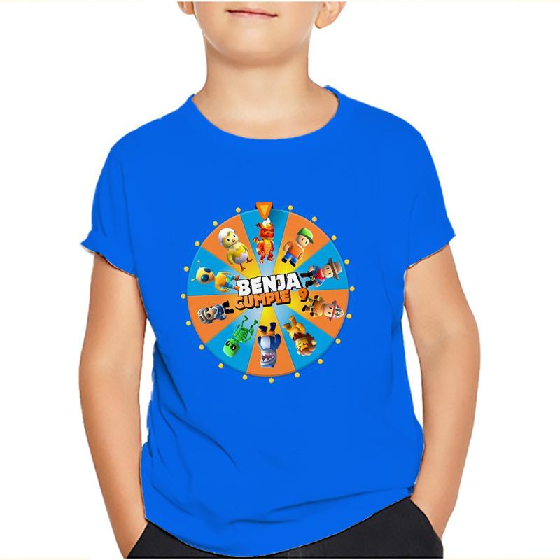 Çocuklar Stumble Erkekler Tişörtleri Stumble Oyunu Karikatür 3D Baskı Kısa Kollu Erkek/Kız O-Yaka Moda Tişört Erkek Çocuk Tişörtleri Üstler Giyim