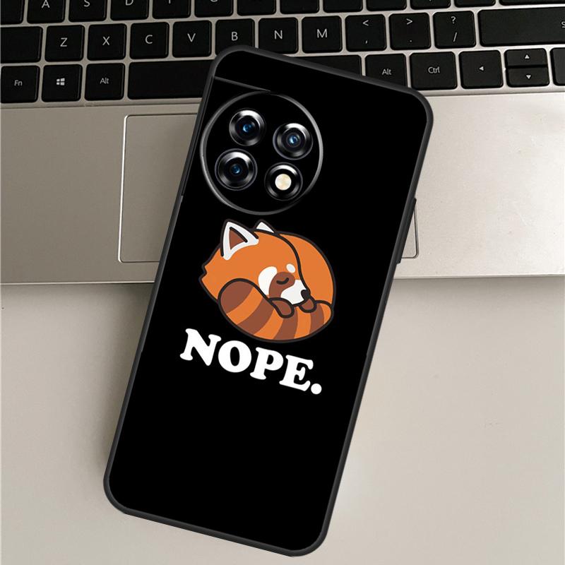 Red Panda Cute Animal Case For OnePlus Nord CE 5 3 4 Lite N20 N30 OnePlus 15 R 13T 10T 9 10 Pro 11 12 13 13R Cover