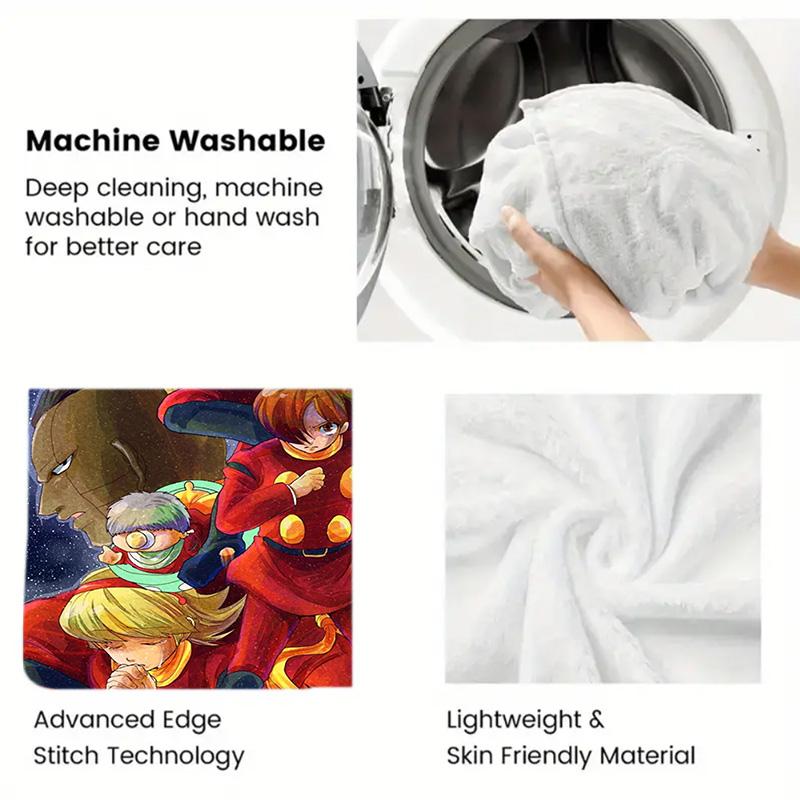 Cyborg 009 2D Flat Pattern Flannel Blanket High quality All Seasons Warmth and Comfort Perfect for Christmas Gifts.SMT0917238
