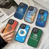 Coque de téléphone avec logo Interpol Pour iPhone 16 15 14 13 12 11 Pro Max Plus Housse souple en cuir