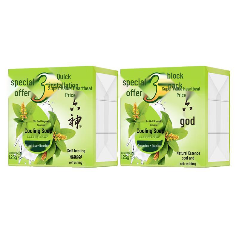 

Liushen Assorted Soap Bar 6-Pack