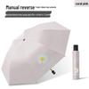Nanqiao Pink Daisy UV Protection Reverse Folding Umbrella