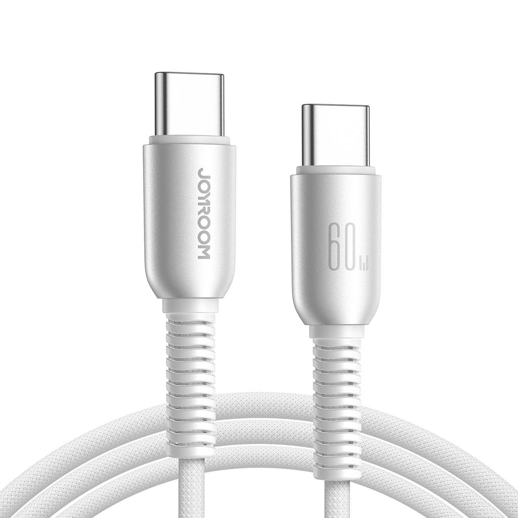 Kabel Usb-C - Usb-C Joyroom S-A51 60W 1.2M Szary