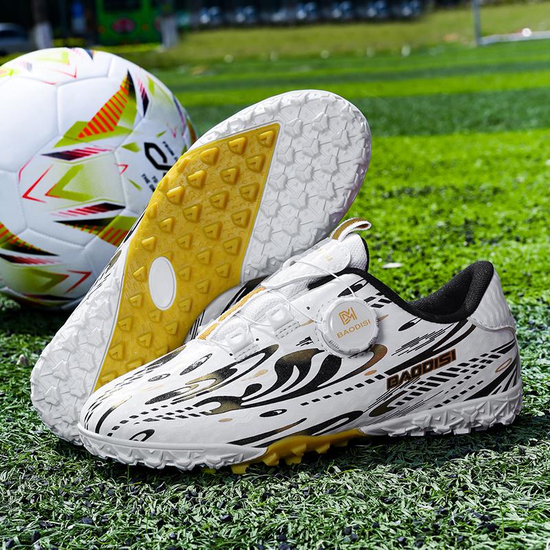New Children Football Boots Society Cleats Soccer Shoes Professional Boys Girls Football Field Boots Original Non Slip Sneakers