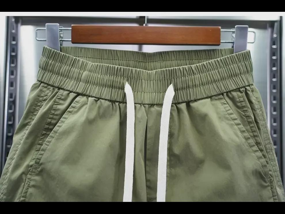 2023 Men's Trendy Cropped Pants: Casual Spring & Autumn Sports Style