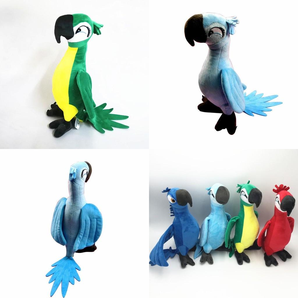 Adorable 30cm Rio Movie Plush Toy Parrot Bird Stuffed Animal Doll Perfect For Kids