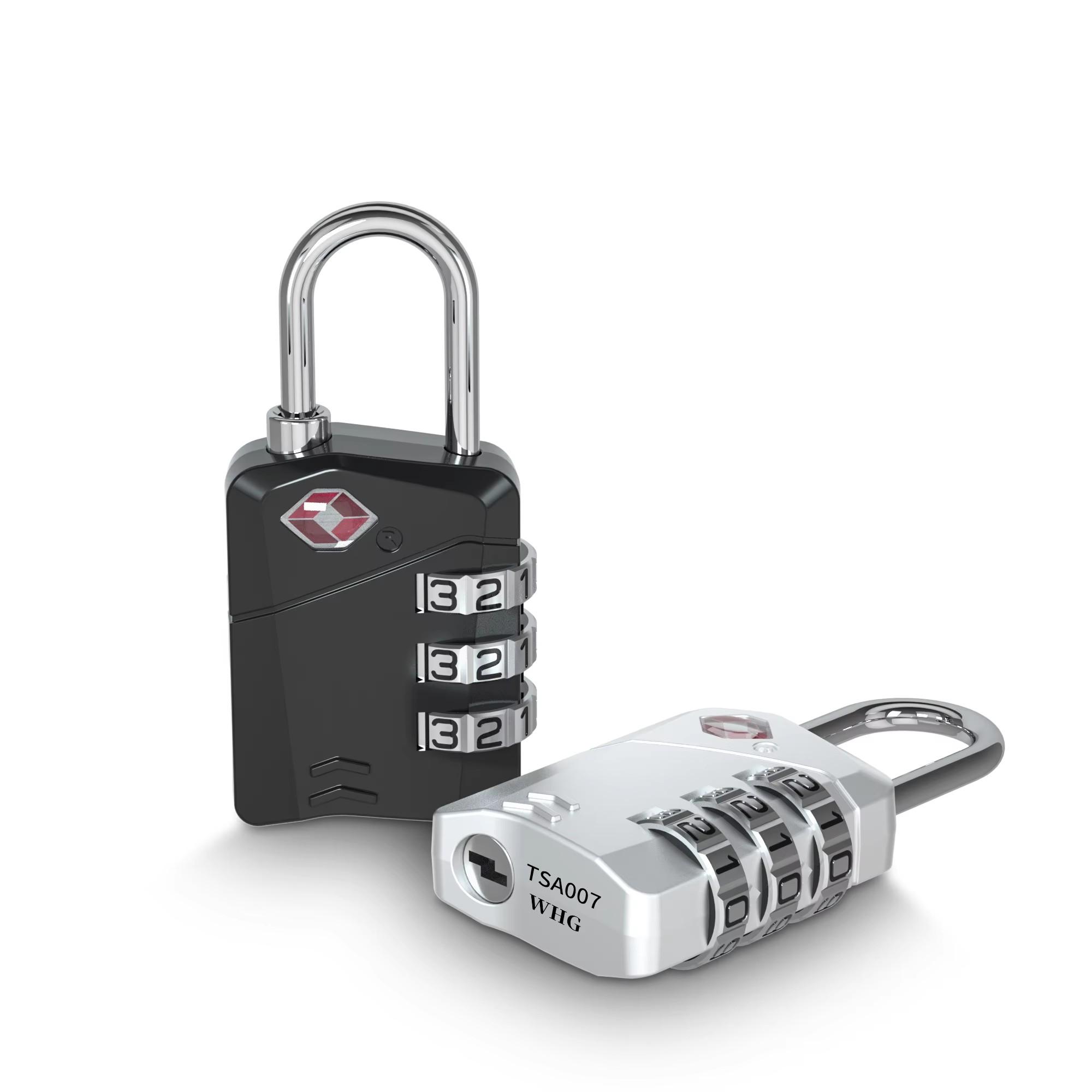 TSA Customizable Durable Polished Zinc Finish Small Combination Padlock Iron Password Feature Travel Luggage Door Usage Purple&Zinc&Padlock чёрный