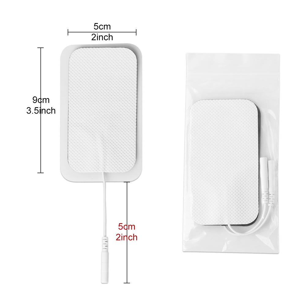 100/50/20/10pcs Muscle Stimulator Electrode Pads Non-woven Self Adhesive Gel Replacement Pads for Tens Digital Therapy Machine