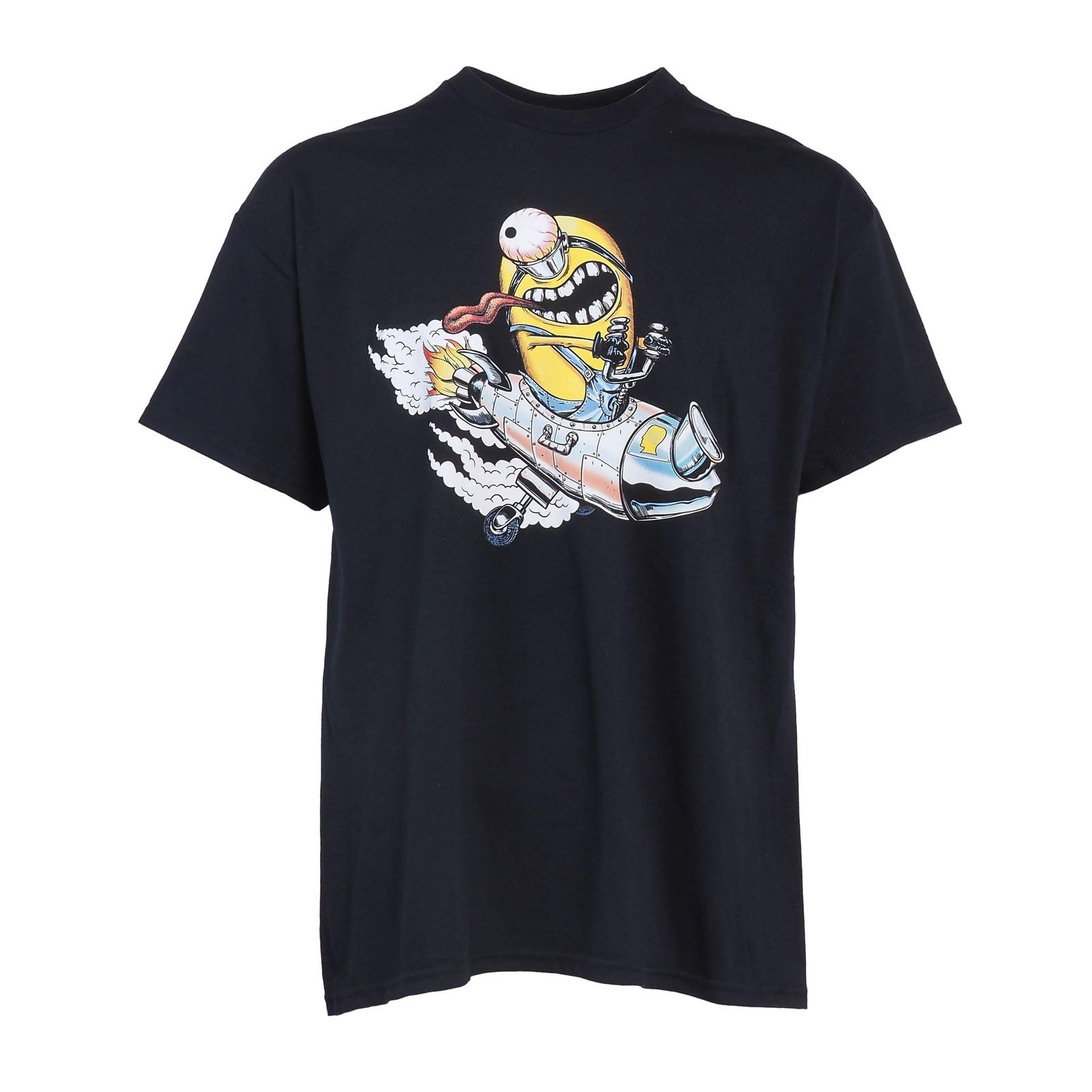 Brain Dead xIllumination s Despicable ME4 Men s Black Cotton T-Shirt Size XL S разноцветный