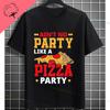 Funny Unisexs Pretend Im A Pizza Graphic Tshirt Fashion Casual Oneck Shortsleev Pure Cotton Humorous Tee Allseason Wear