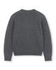BESLOW [Be Slow X Fashion Tube Shack] Crew Neck Short Sweater Charcoal