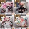 A-Astolfo Pink Cute Anime Girl Maple Design Cushion Cover Happy Autumn Harvest decor Holiday Decorati Pillow Cover