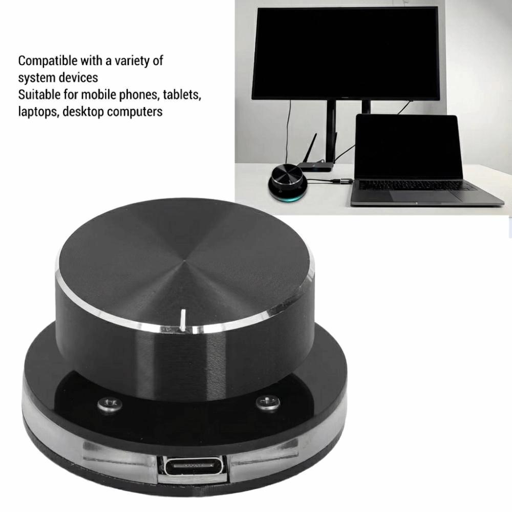 Lighting Volume Control Knob Wireless Sound Controller Knob Multimedia Control