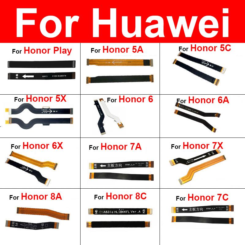 Motherboard LCD Flex Kabel Für Huawei Honor 5A 5C 5X 6 6A 6X 7A 7C 7X 7S 8A 8C Spielen 5,7 in Pro Mainboard Hauptplatine Flex Band