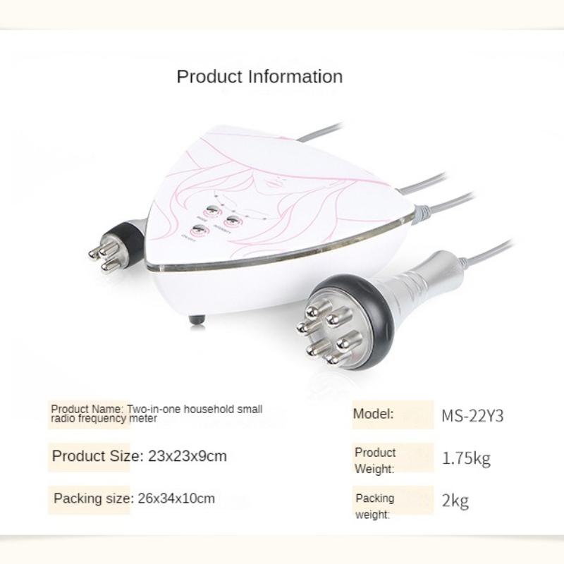 2 In 1 RF Facial Skin Care Wrinkle Removal Anti Aging Machine