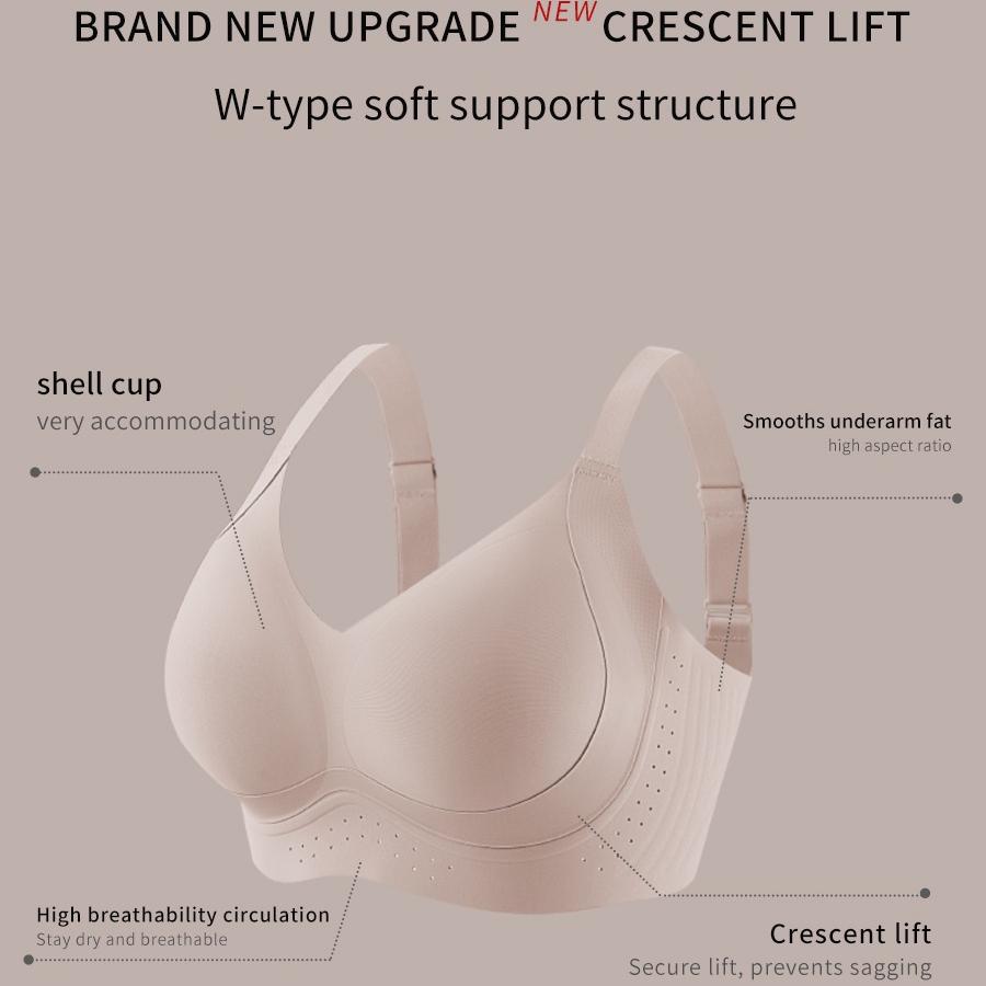 Large Size Full Cup Bra with Breast Reduction and Hot-selling Vest
