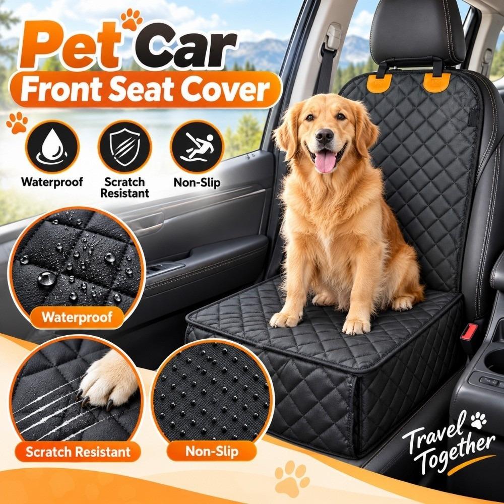 Wear-resistant Pet Car Seat Cover Waterproof Pet Seat Protector Car Pet Cushion Mat Vehicle