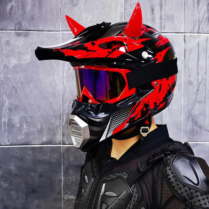 Summer off-road men and women off-road helmet electric bicycle helmet four seasons Internet celebrity helmet bicycle helmet student handsome